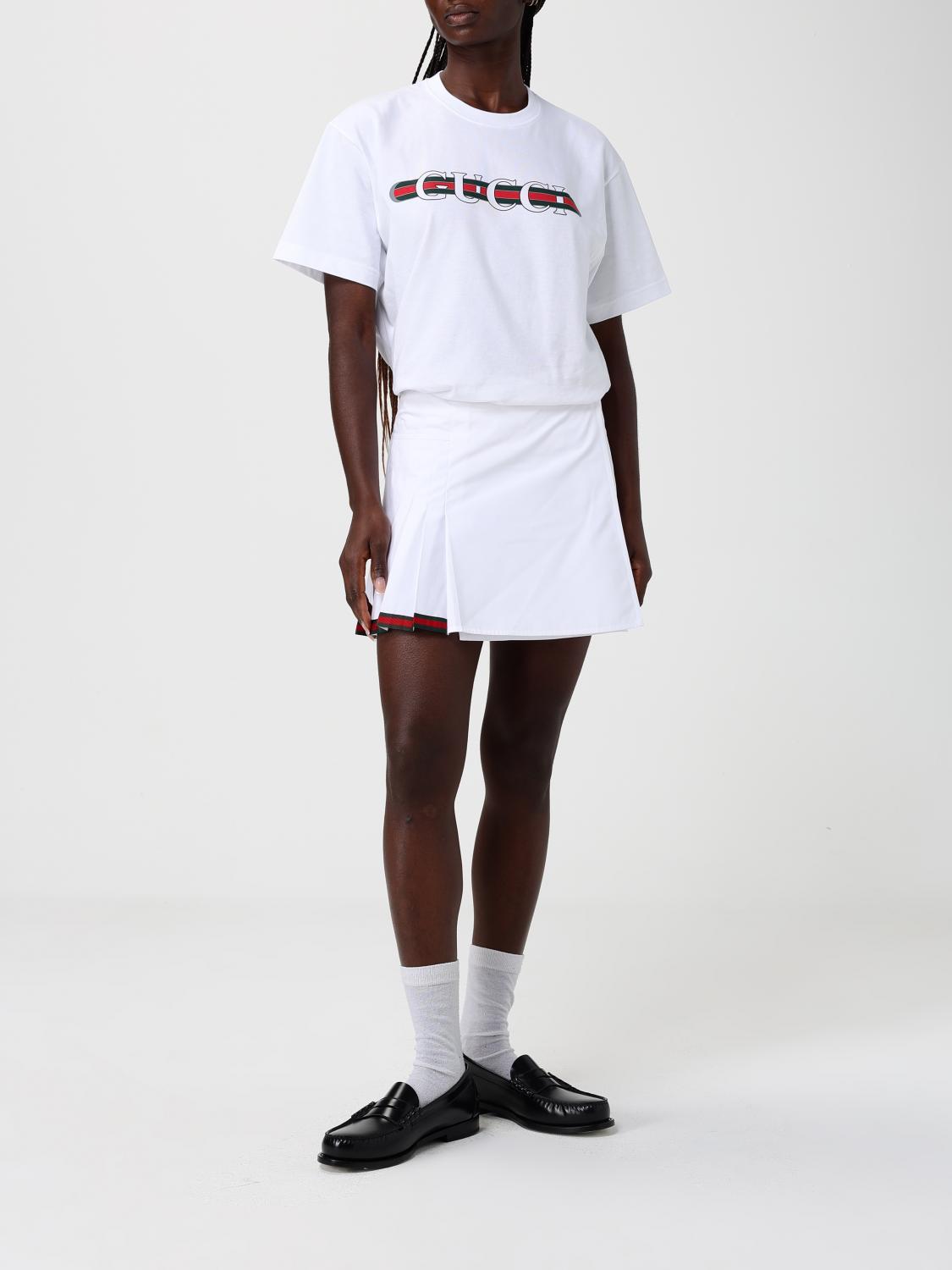 GUCCI Black Wool Mini Skirt