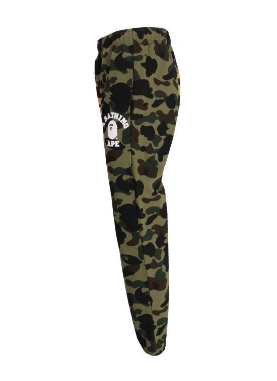 BAPE Straight Classic Pants for Men 001PTL301008MMUL MULTI DOM