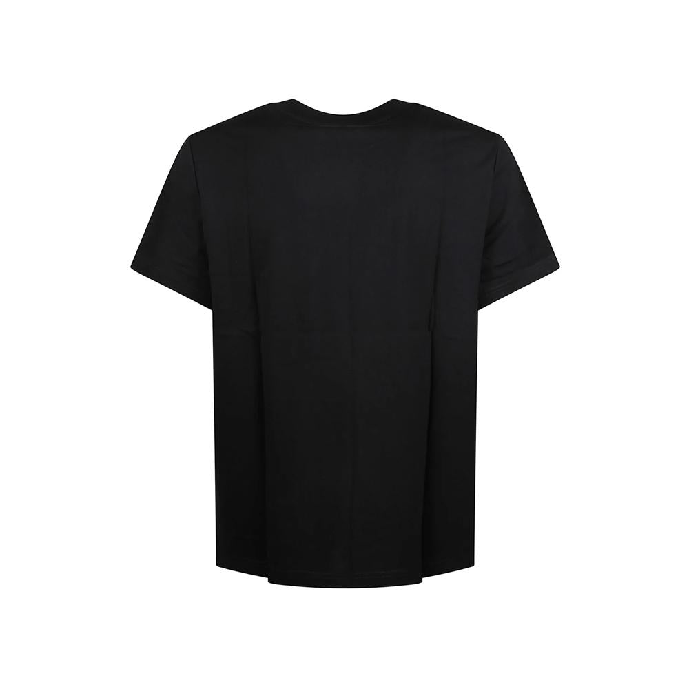 A.P.C. Black Logo Print T-Shirt for Men H26530 LZZ