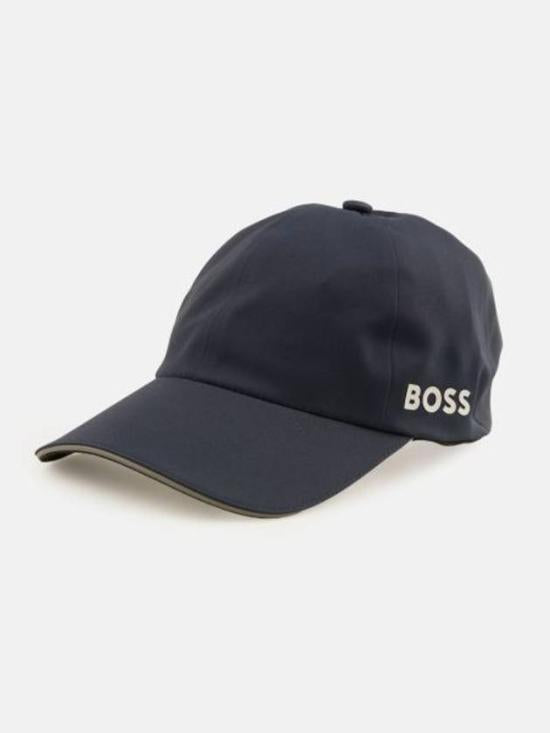 HUGO BOSS Dark Blue Cotton Baseball Cap