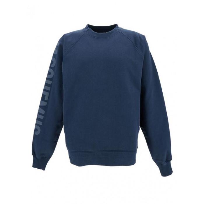 JACQUEMUS Typo Logo Men's Crewneck Sweatshirt
