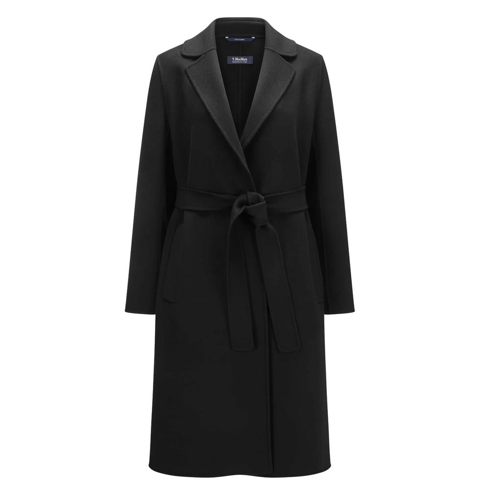 Max Mara PAULINE Long Coat Black 2390111631 013