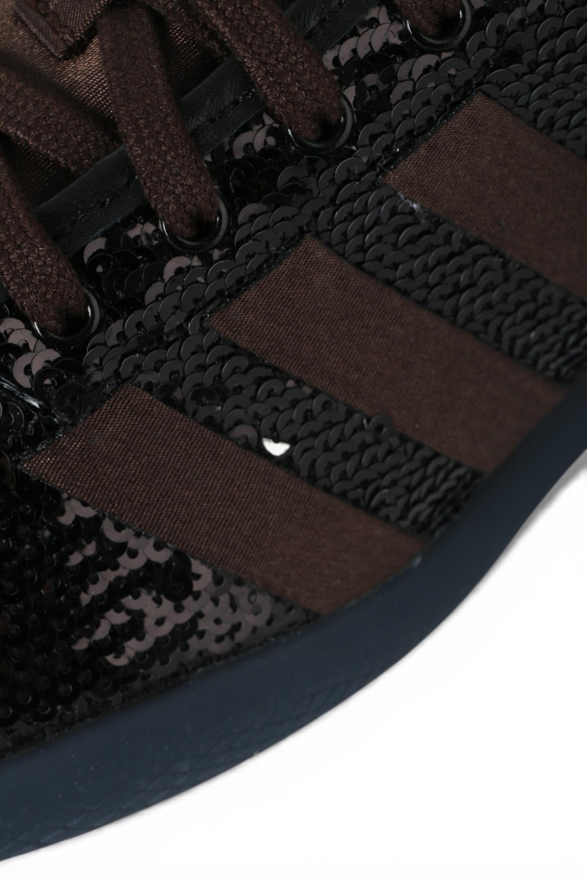 Adidas Wales Bonner WB Karintha Sequin Black Brown Low-Top Sneakers