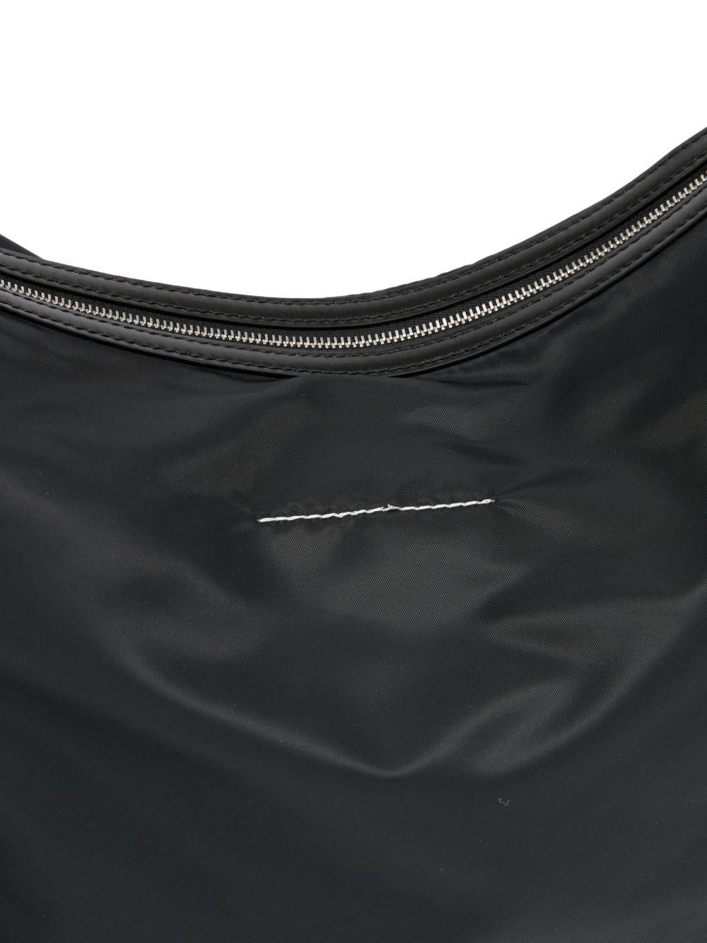 Maison Margiela Black Leather Shoulder Bag