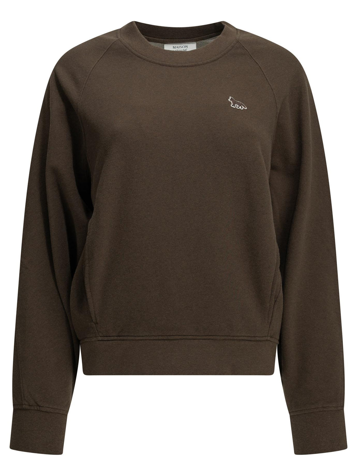 Maison Kitsune Cotton Logo Sweatshirt Women’s Navy
