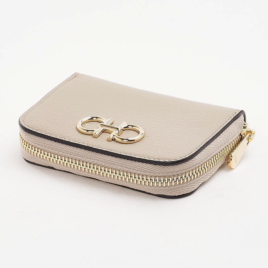 Ferragamo Women's Gancini Logo Compact Zip Wallet 22 0406 DAINO 0758667 3