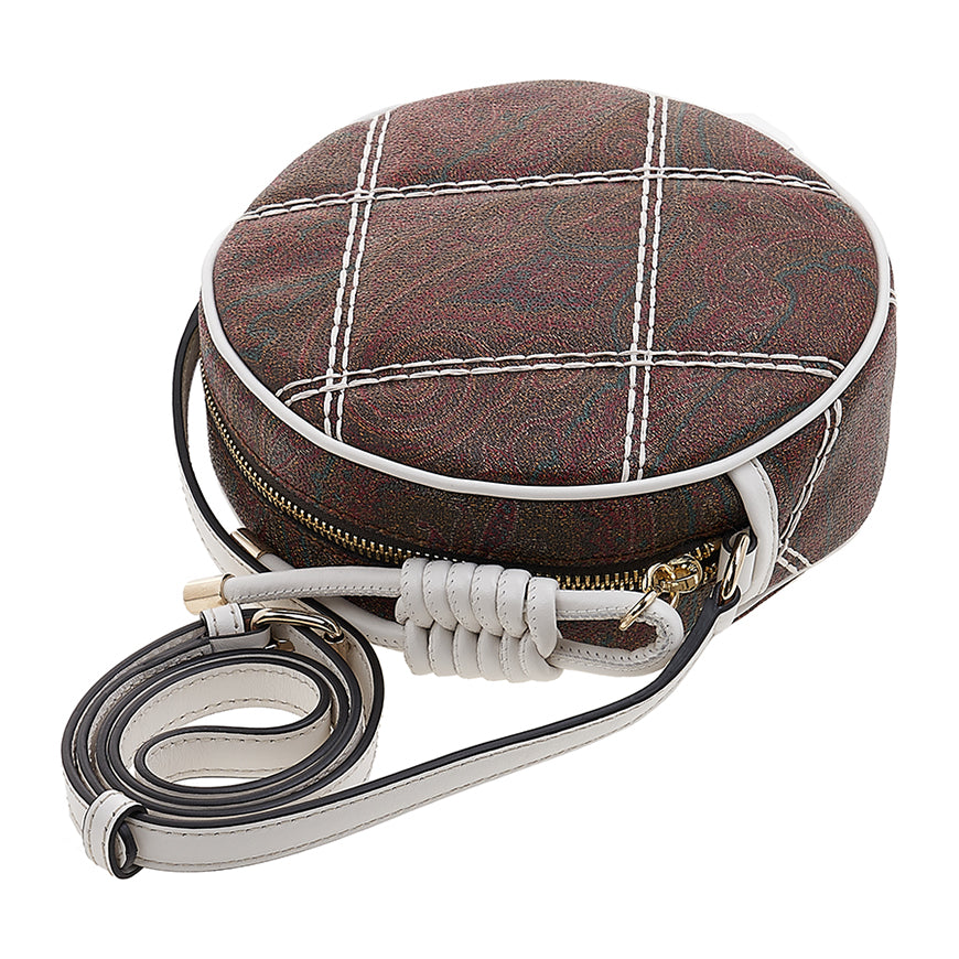 Etro Paisley Quilted Round Shoulder Bag 1N812 7656 600 2