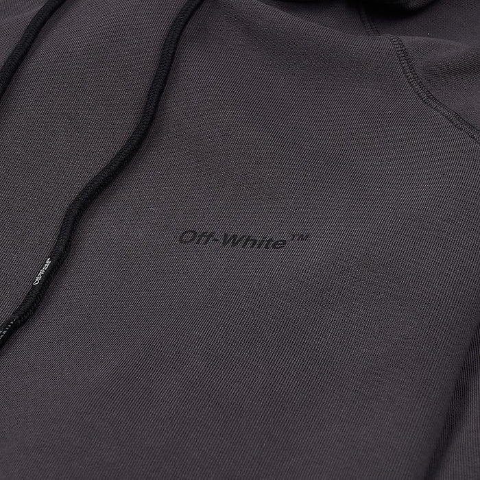 OFF WHITE Men's Diag Tab Oversized Hoodie OMBB096C99FLE0021010