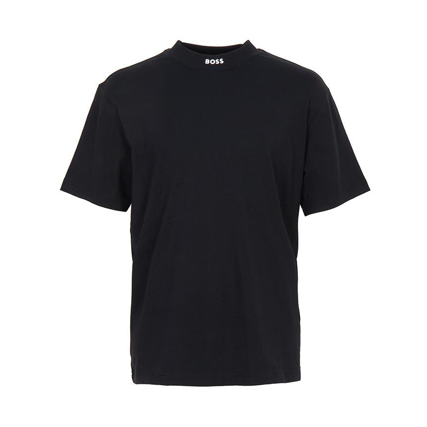 HUGO BOSS Men’s Short Sleeve T-Shirt Black Cotton Tee