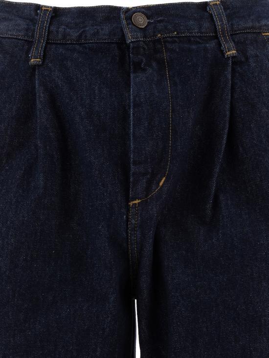 CARHARTT WIP Denim Jeans Men's Pants Navy Blue Straight Fi I034732 0102 BLUE DOM
