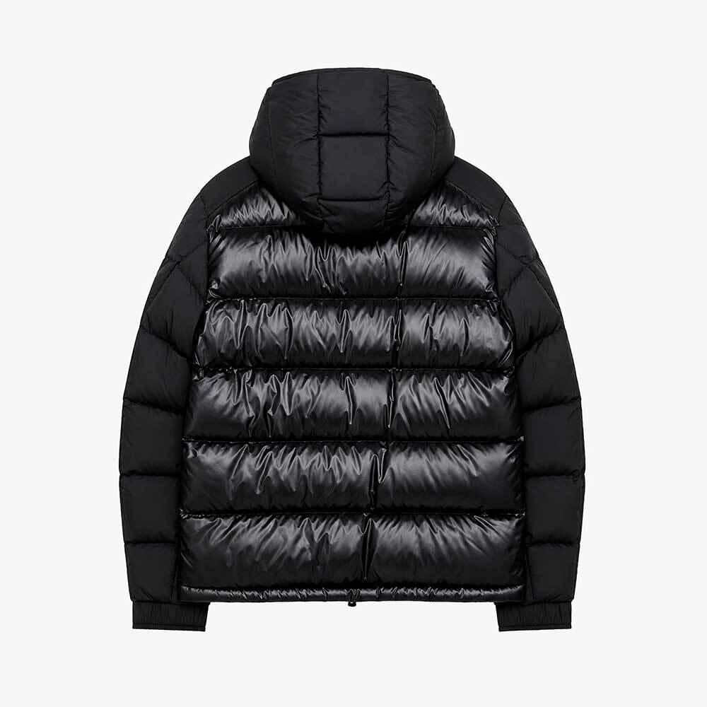 Moncler Maya Hooded Short Down Jacket Black Men