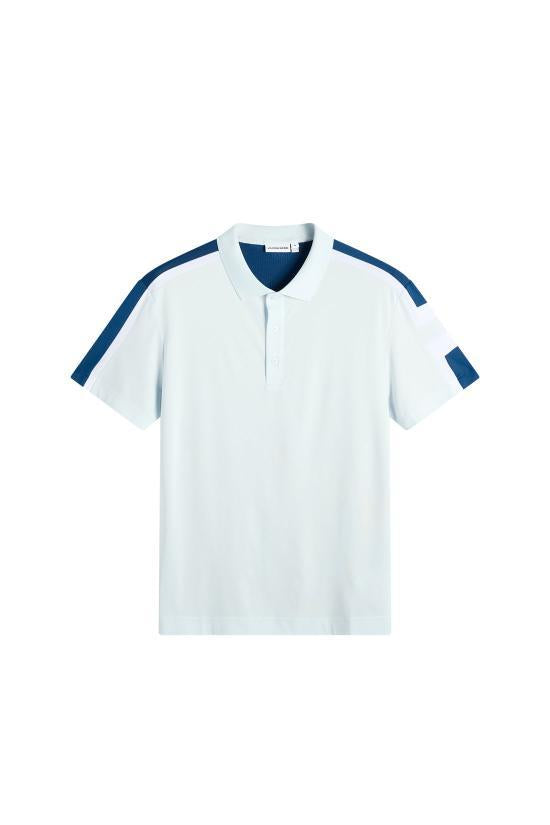 J LINDEBERG Men's Polo Shirt GMJT16383 O611 SKYWRITING DOM