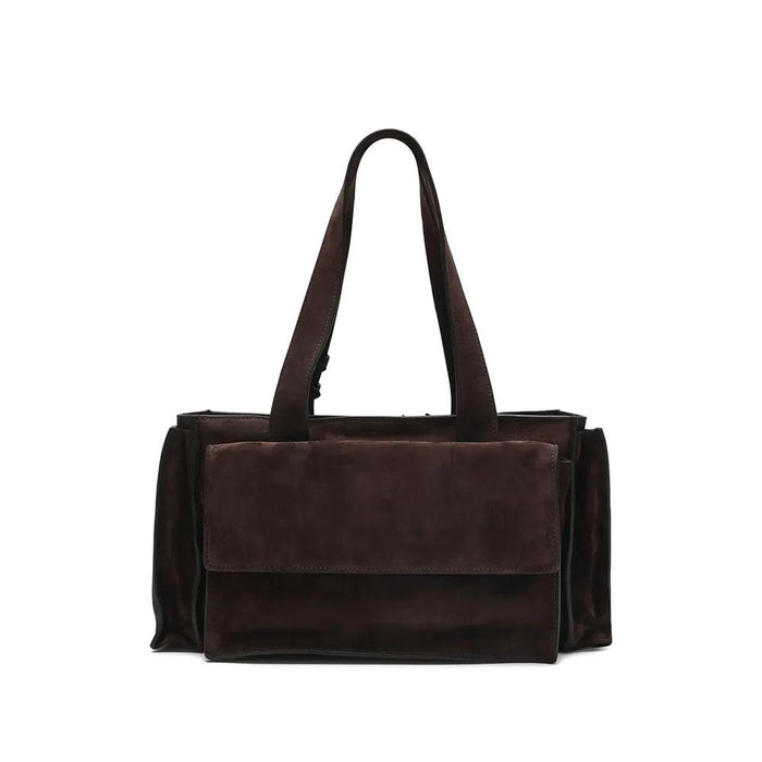 Miu Miu Utility Suede Women’s Tote Bag Black