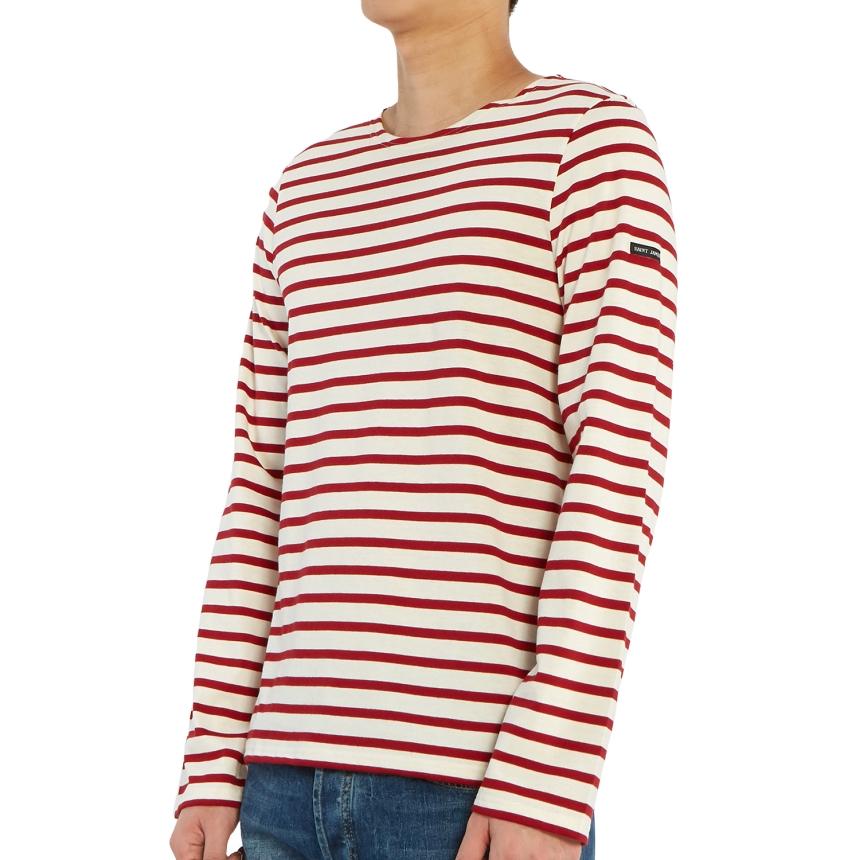 Saint James Minquiers Long Sleeve Unisex T-Shirt 9858 OU