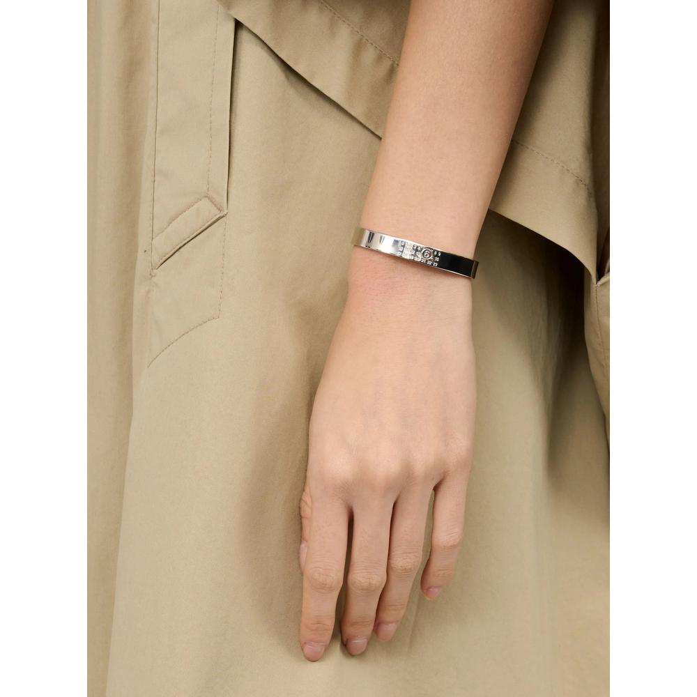 Maison Margiela Silver-Tone Chain Bracelet