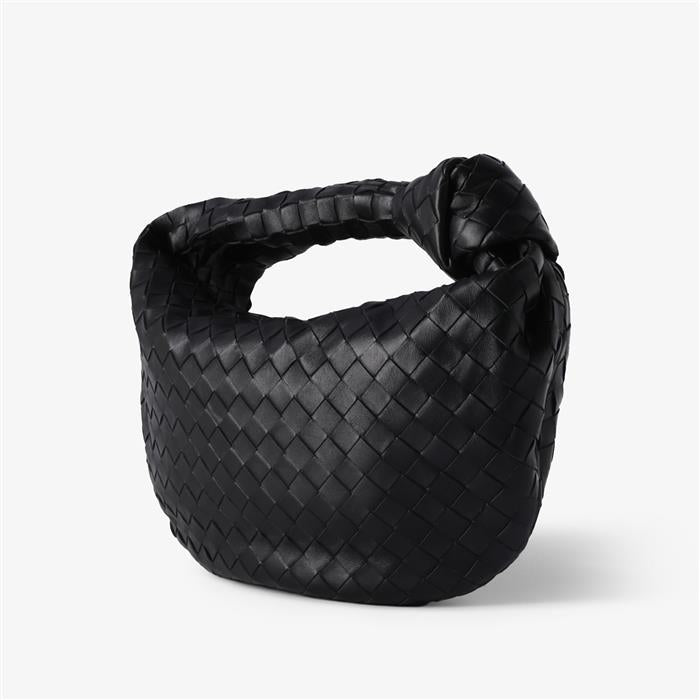 Bottega Veneta Mini Jodie Leather Tote Bag Brown