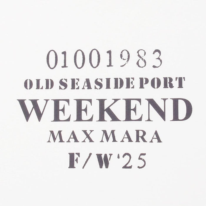 Max Mara White GUGLIA Print Short-Sleeve T-Shirt