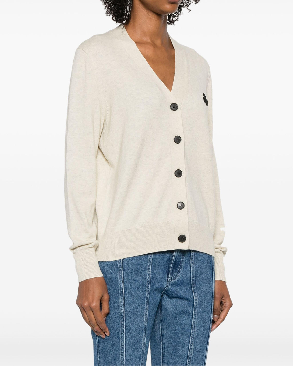 Isabel Marant Karina Wool Cardigan CA0104FA C1L17E 02LY