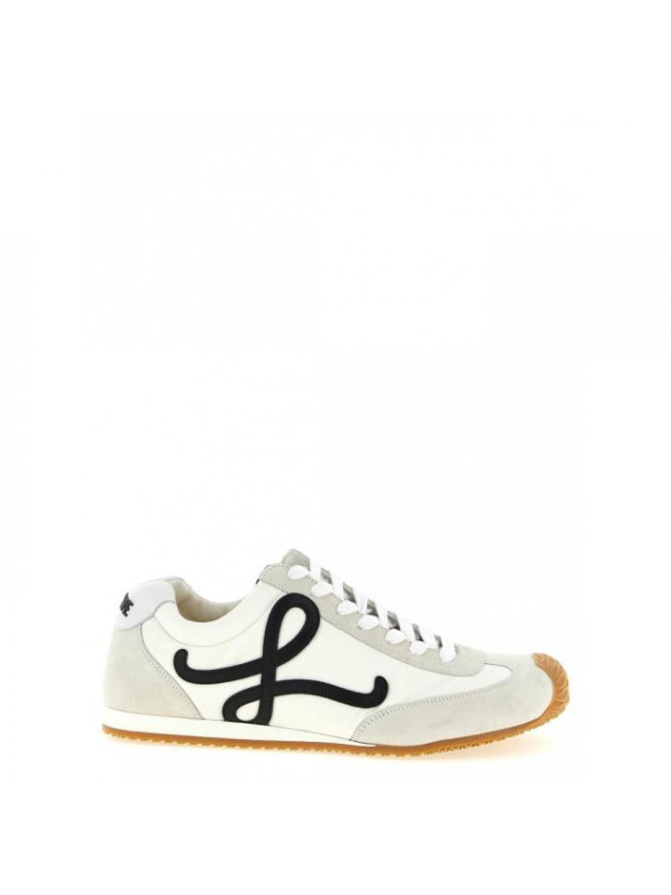 LOEWE Ballet Runner 20 Nylon Calfskin Low-Top Sneakers MBR228 2X09