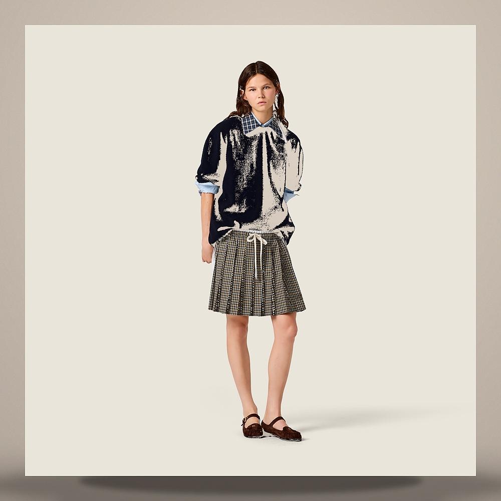 Miu Miu Cashmere Polo Sweater MML07Z 6290 F0008