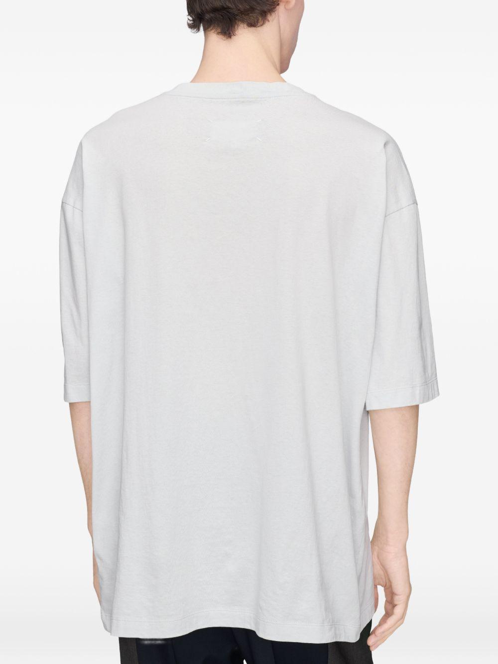 Maison Margiela Short Sleeve Cotton T-Shirt Black Men