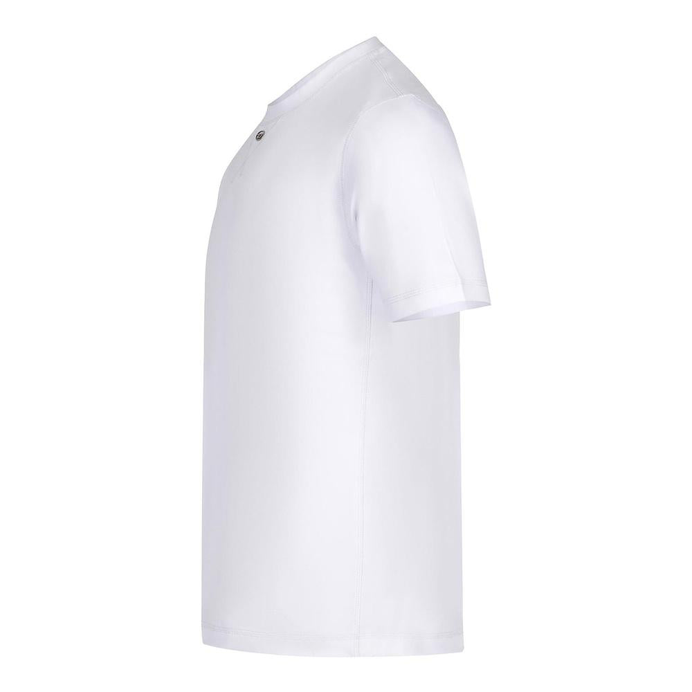 DIESEL Oval D Logo Men’s Short Sleeve T-Shirt White Cotton