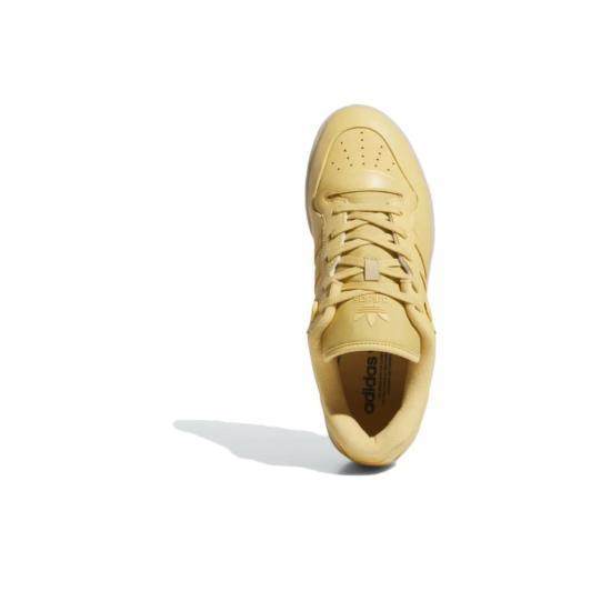 Adidas White Leather Low-Top Sneakers for Men IG6496 DOM