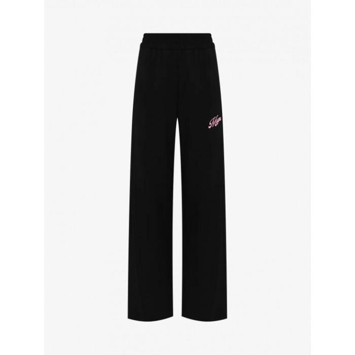 MSGM Italic Logo Classic Pants for Women 4041MDP76 267126 99