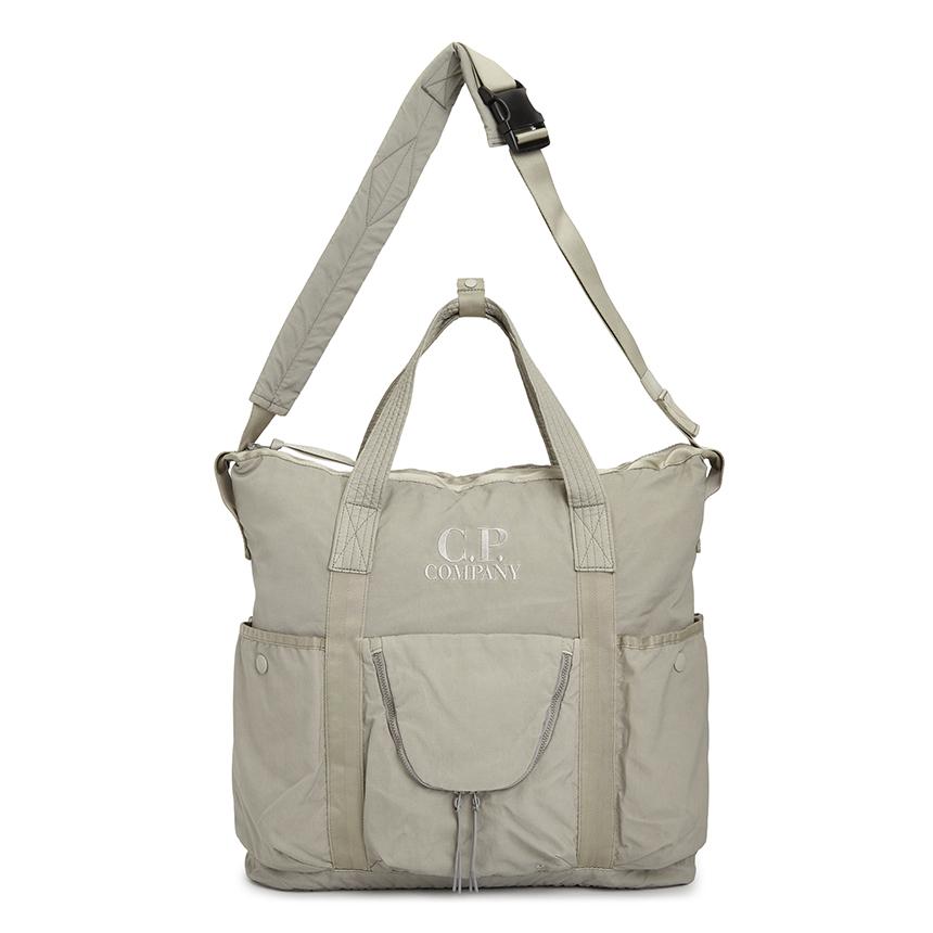 CP Company Men’s Nylon Tote Bag Gray