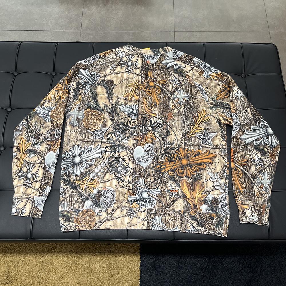Chrome Hearts Realtree Camo Crewneck Sweatshirt Unisex