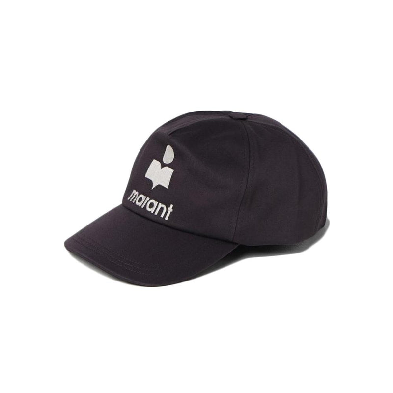 Isabel Marant TYRONH Logo Embroidered Cap Navy
