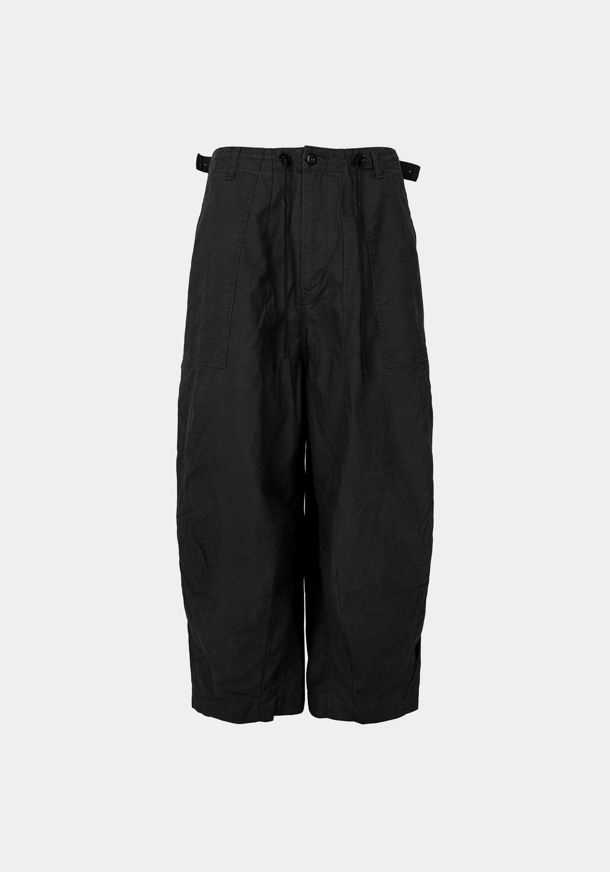 NEEDLES Black HD Fatigue Pants SX195 BLACK