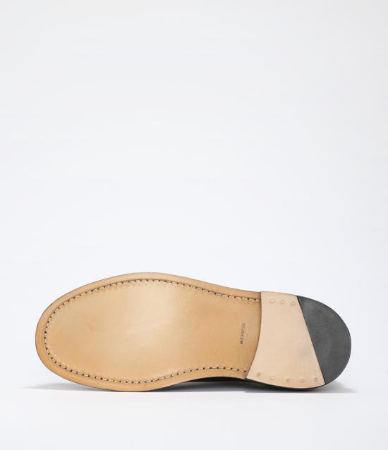 OUR LEGACY Uniform Parade Leather Derby Shoes M1937UPBL BLACK DOM