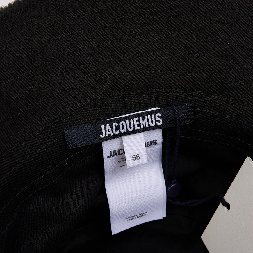 JACQUEMUS Unisex Artichoke Bucket Hat Black