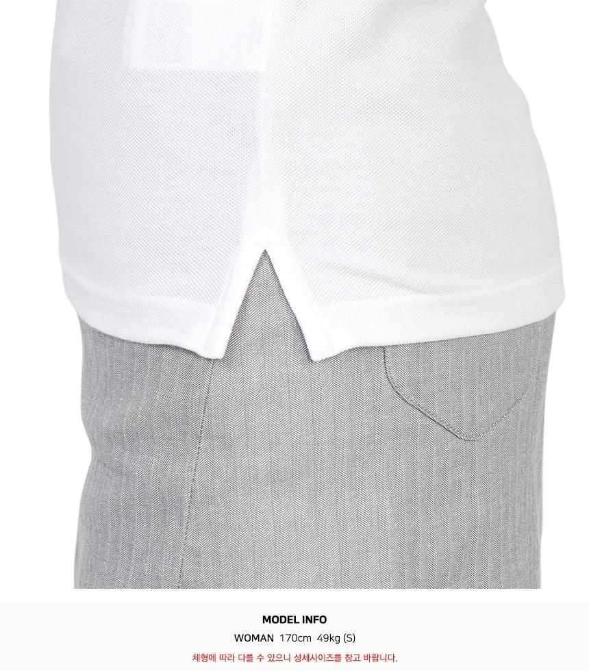 MARK&LONA Women's Short Sleeve Polo Shirt MLW 3A AP01 WHITE