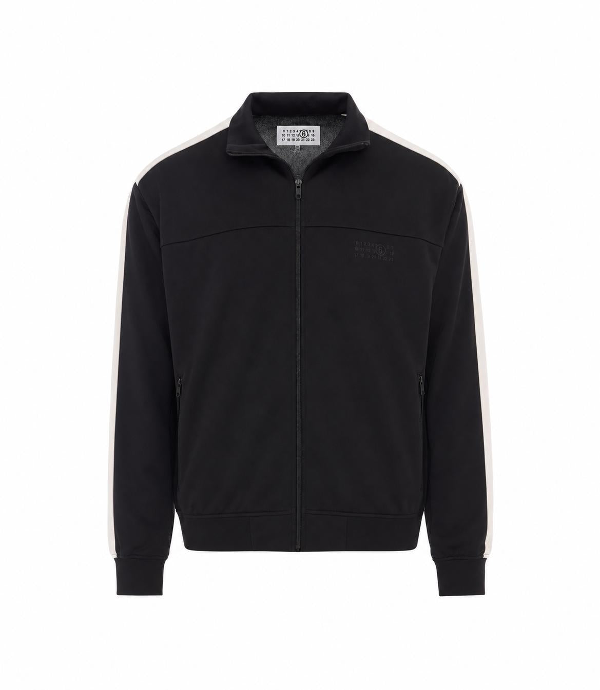 Maison Margiela Black Zip-Up Jacket
