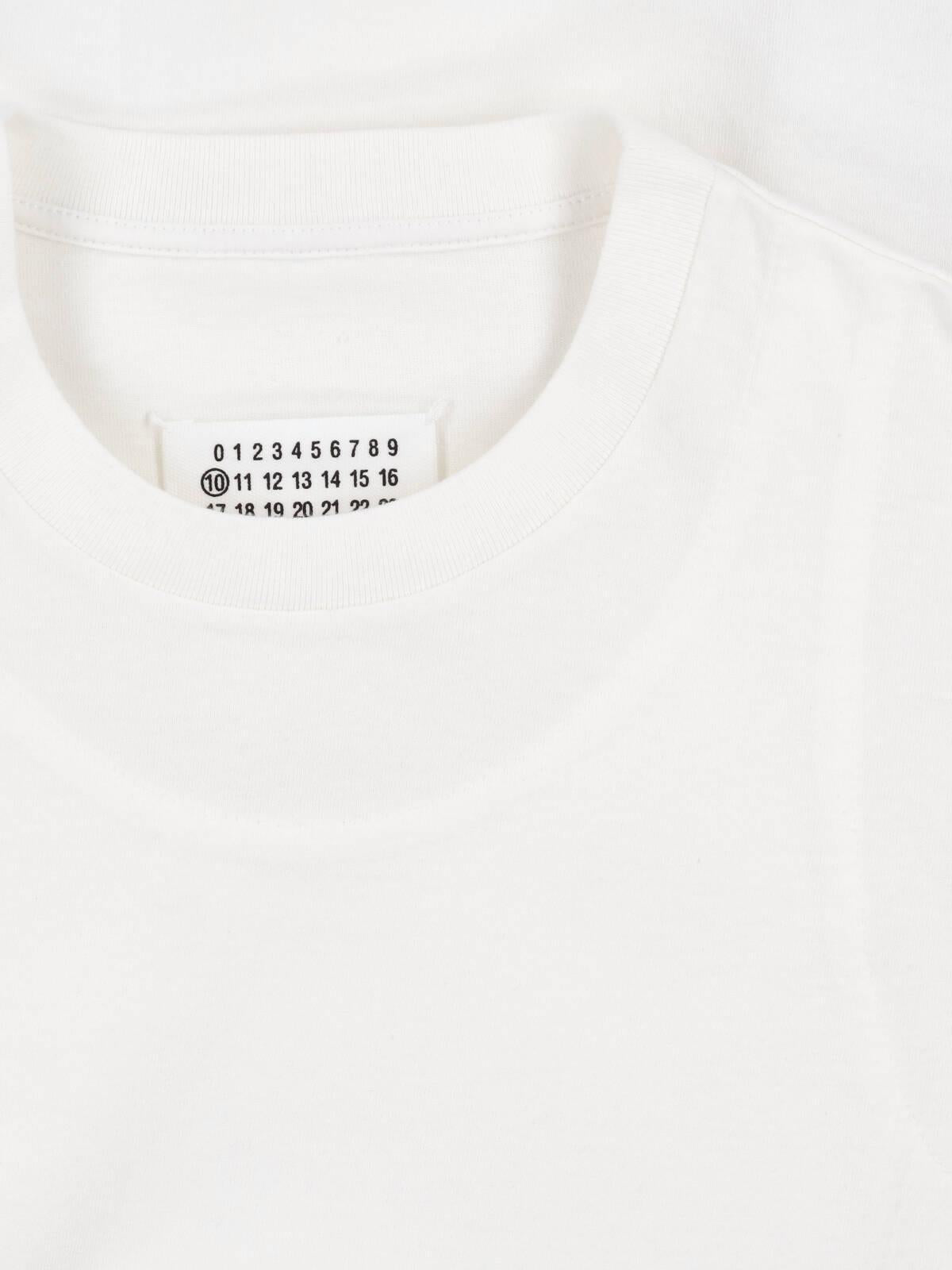 Maison Margiela Short Sleeve T-Shirt Black Cotton Men's
