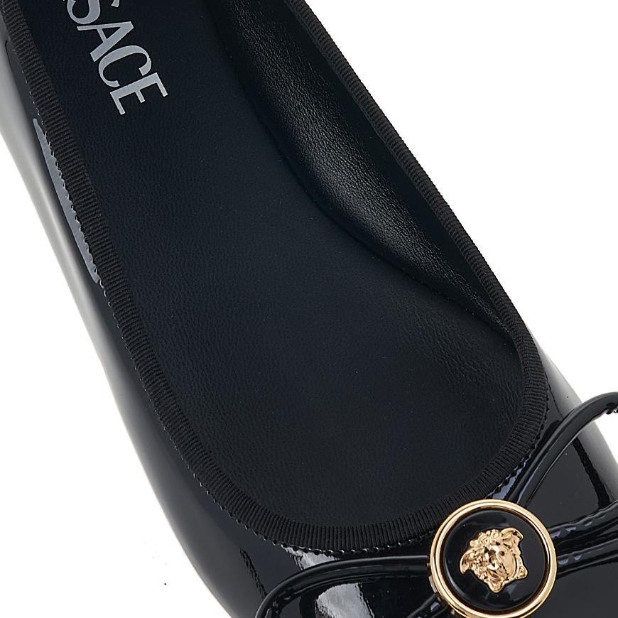 Versace Opera Bow Flat Shoes for Women 1017834 1A11949 1B00V