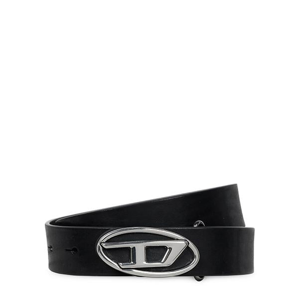 DIESEL Black Leather Belt X09813 PR271 T8013