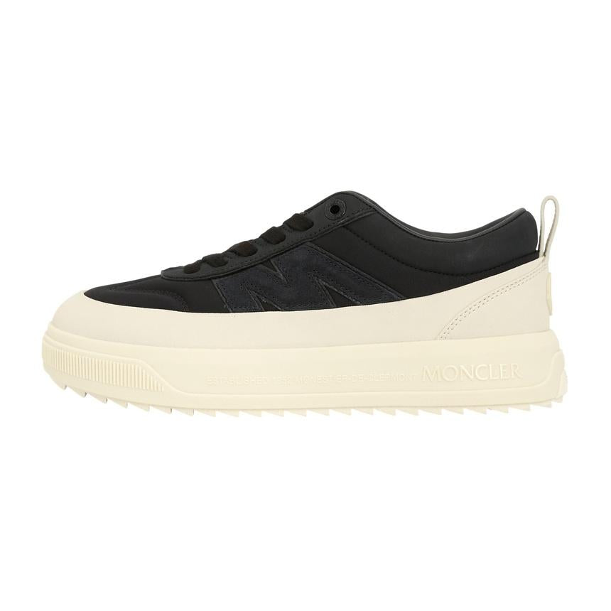 Moncler Altiv Mens Low-Top Sneakers Black Leather