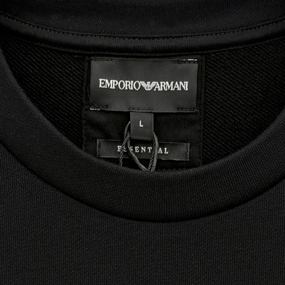 Emporio Armani Graphic Logo Crewneck Sweatshirt for Men