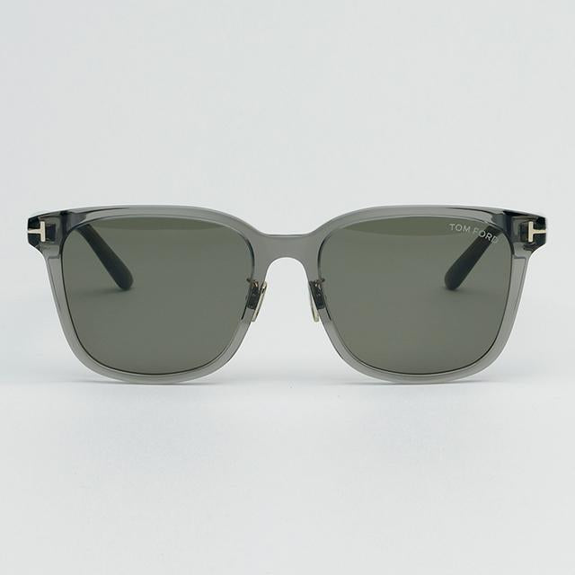 TOM FORD Transparent Square Acetate Sunglasses Asian Fit Unisex TF1136K 20N