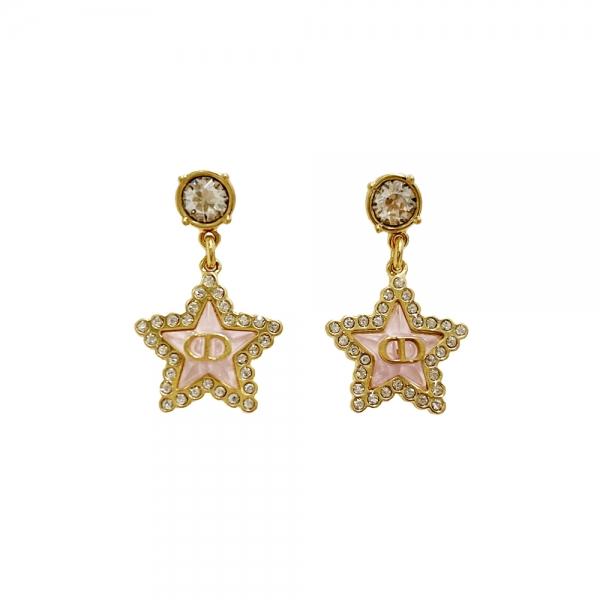 DIOR Petite CD Gold Earrings E4353WOMCY D19K