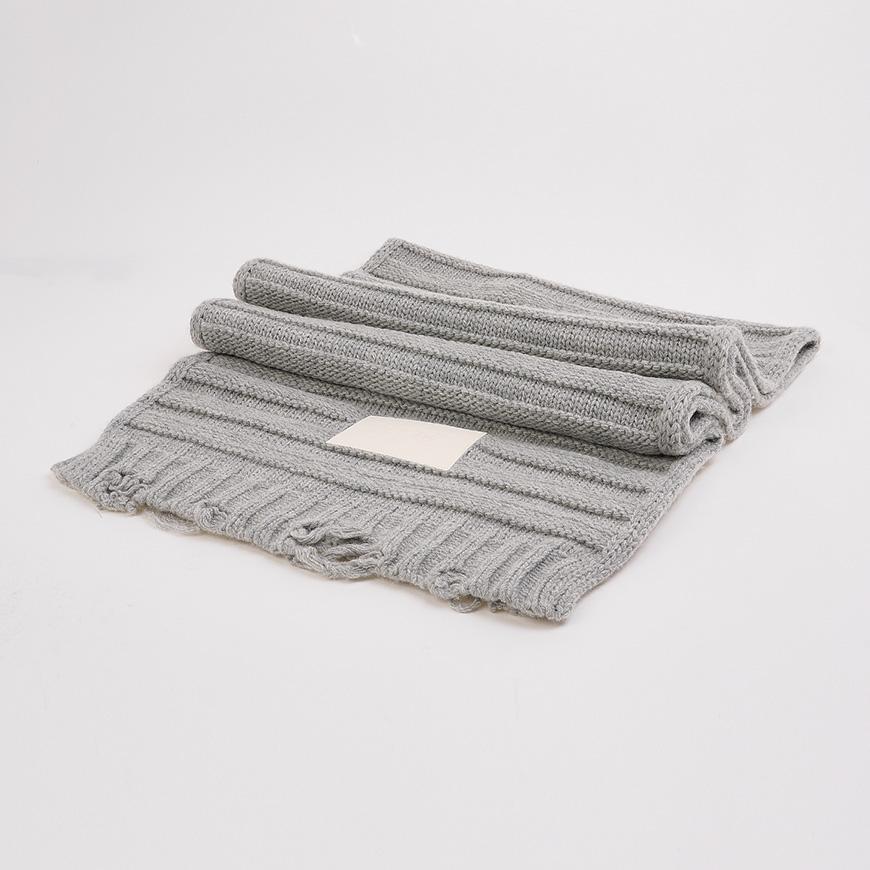 Maison Margiela Unisex Knitted Wool Scarf S52TE0054 M13040 857M