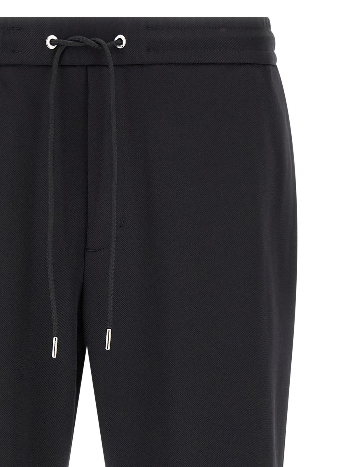 Moncler Black Jogger Suit Pants for Men