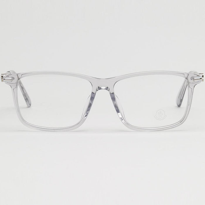 Moncler Transparent Square Acetate Asian Fit Eyeglass Frames Unisex ML5205F 020
