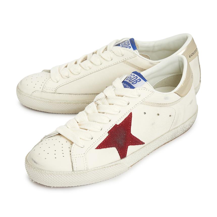 GOLDEN GOOSE Superstar Low-Top Sneakers Men White Leather