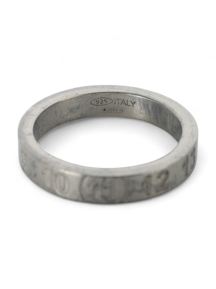 Maison Margiela Silver Numbers Logo Ring SM1UQ0040 S12895 951