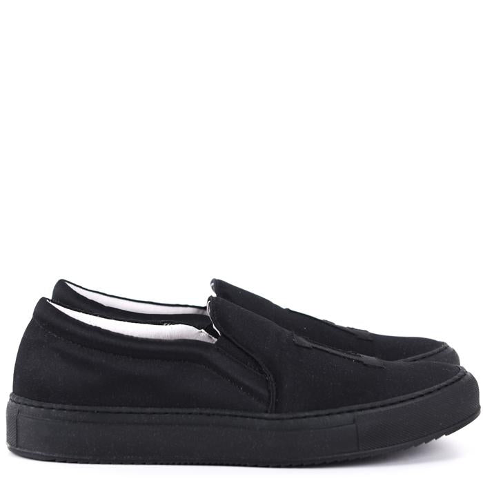 Giuseppe Zanotti Black LA Slip-On Sneakers for Men