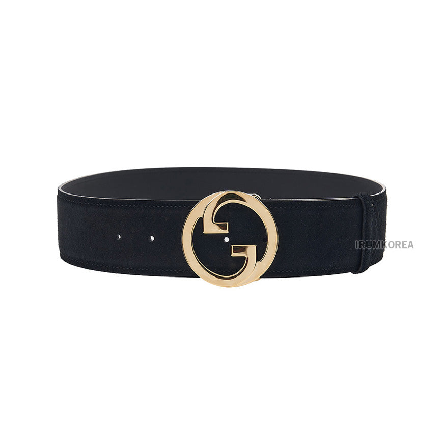 GUCCI Metal Logo Buckle Women's Belt 698598 CA00G 1000 2